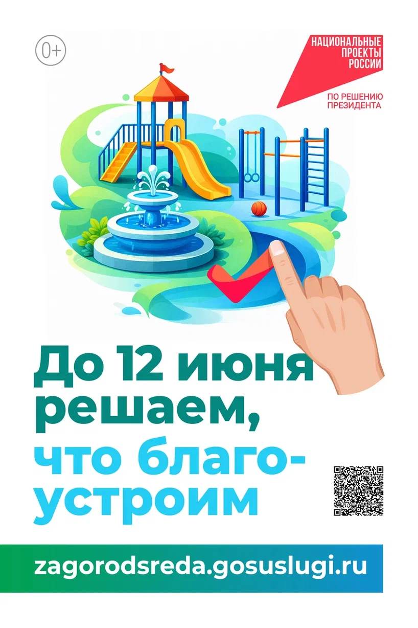 Голосование за объекты благоустройства